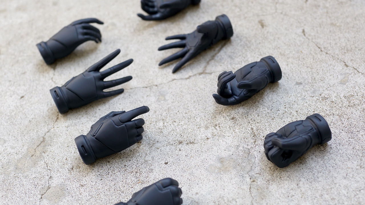 Combat Gloves (Black Navy) – Smart Doll Store