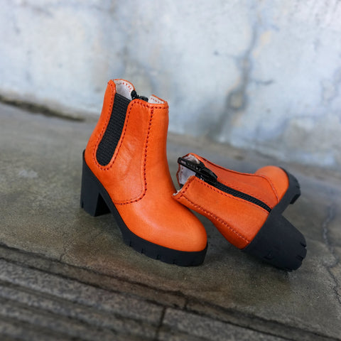 Chelsea Boots (Rusty Orange)