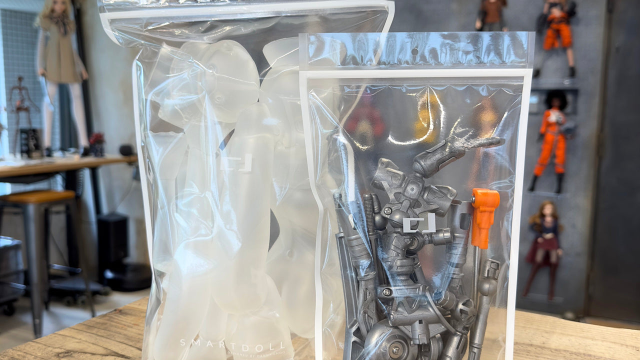 Clear Uncut Vinyl Body + Metallic Frame Kits – Smart Doll Store