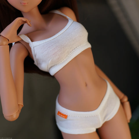 Sports Bra & Shorts Set (White) (S-size) (Limited Edition)