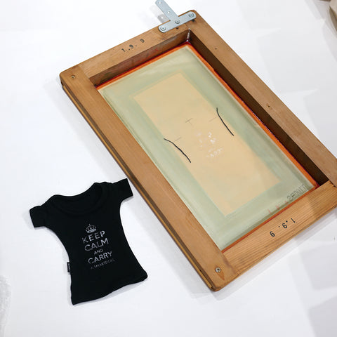 Smart Doll Tee Silk Screen template