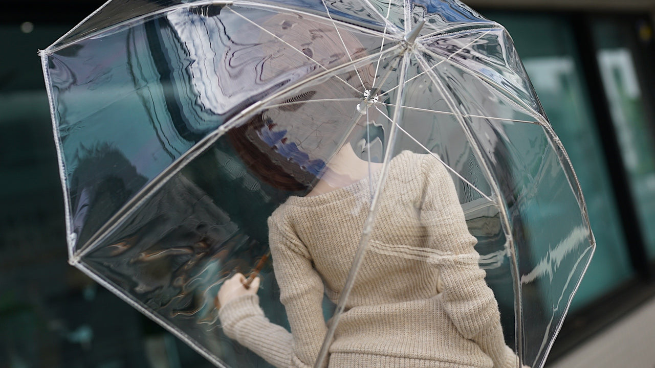 Transparent Vinyl Umbrella – Smart Doll Store