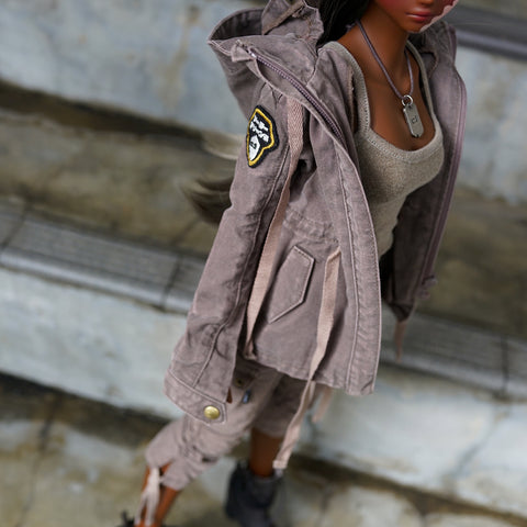 Post Apocalyptic Jacket (Ash Gray)