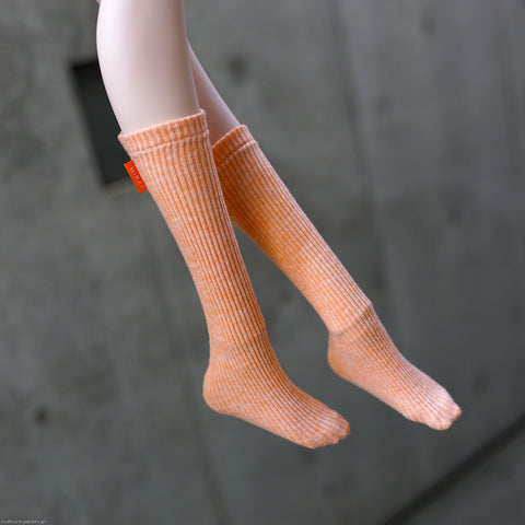 Girls Socks (Organic Orange)