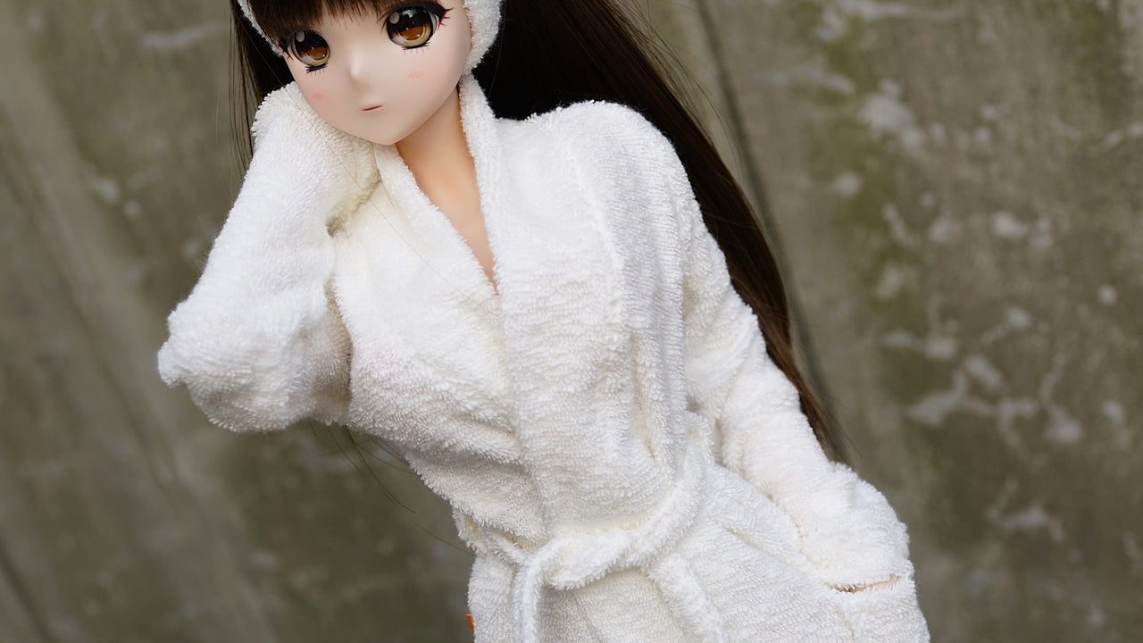 Bathrobe & Hair Band Set – Smart Doll Store