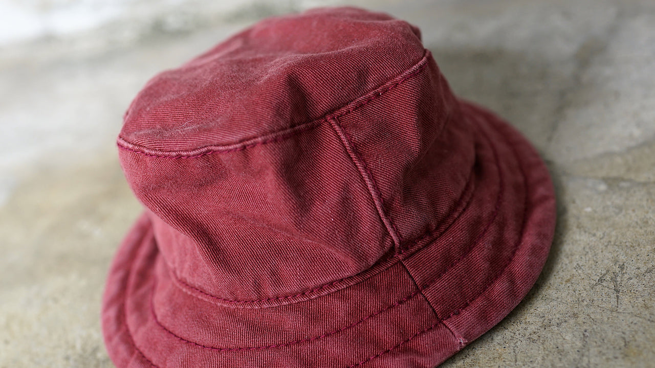 Bucket Hat (Wine Red) – Smart Doll Store