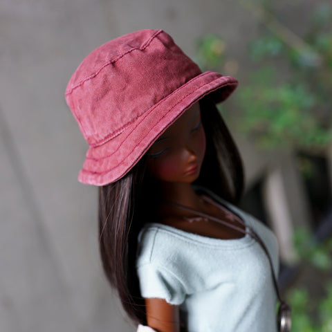 Bucket Hat (Wine Red)