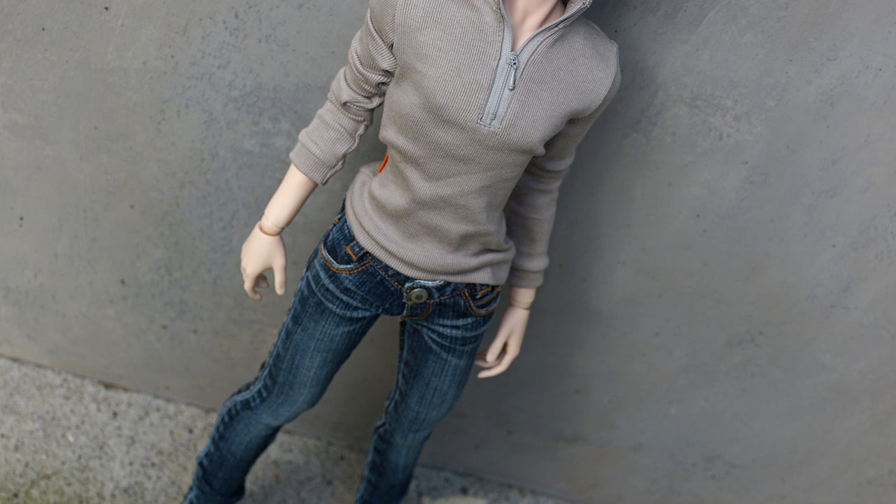 Half Zip Top (Mens) – Smart Doll Store