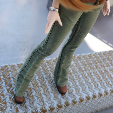 Weathered Olive Green Pants