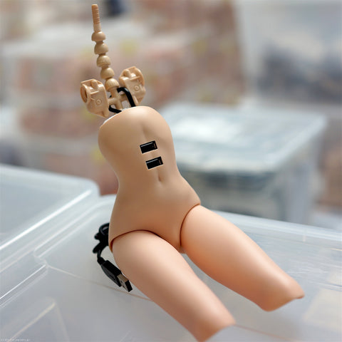 USB Hub Torso for Girls (Milk Color)