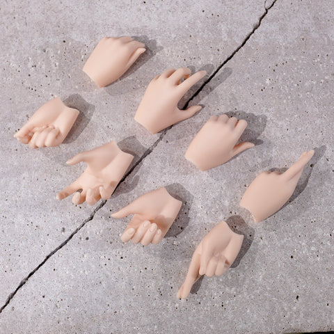Option Hand Pack 4 for girls (Milk color)