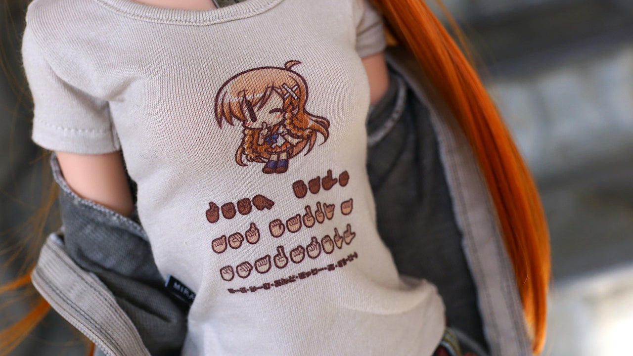 クミページ Sign Language T-Shirt – Smart Doll Store