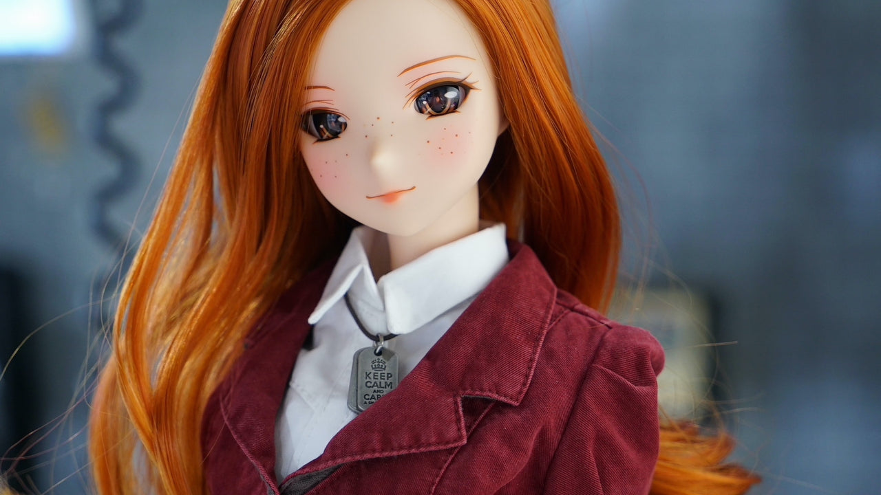アンクルサム　メッセージドール Challenge Freckles Candidate (Cinnamon) (Vinyl body) – Smart Doll