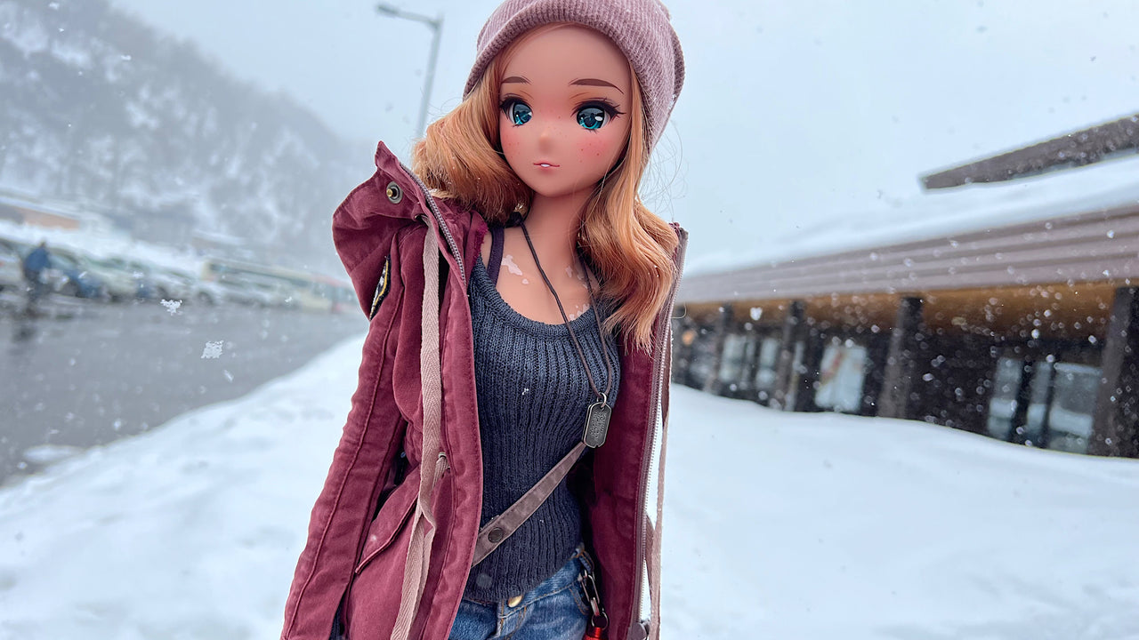 ほっこり Post Apocalyptic Jacket (Wine) – Smart Doll Store