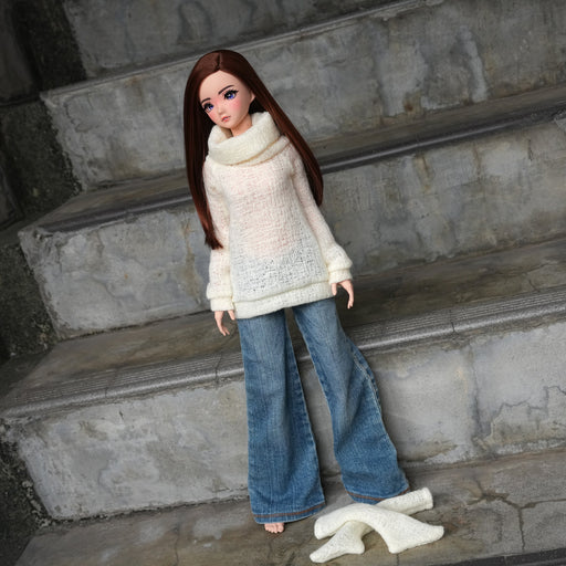 Knit Sweater & Room Socks Set