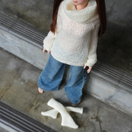 Knit Sweater & Room Socks Set