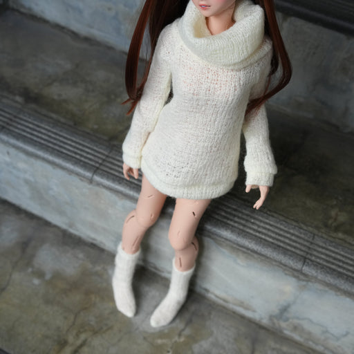 Knit Sweater & Room Socks Set