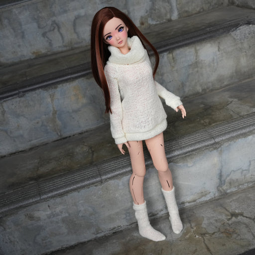 Knit Sweater & Room Socks Set