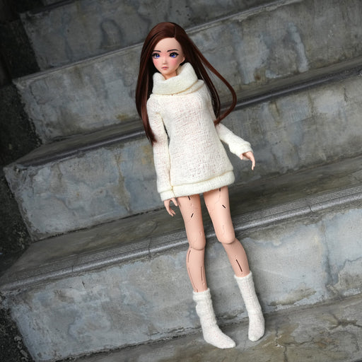 Knit Sweater & Room Socks Set