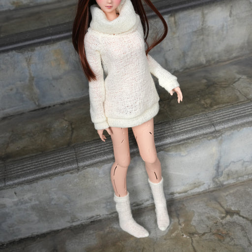 Knit Sweater & Room Socks Set