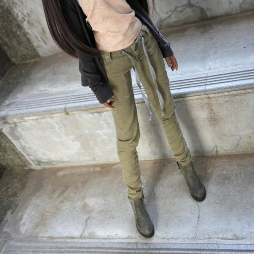 Drawstring Cargo Pants