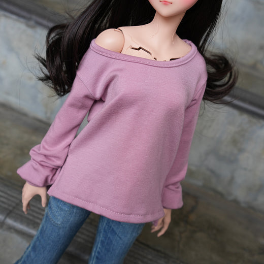 Baggy Sweater (Ash Pink)