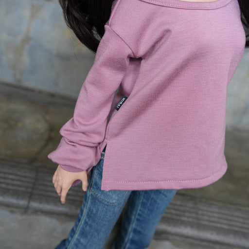 Baggy Sweater (Ash Pink)