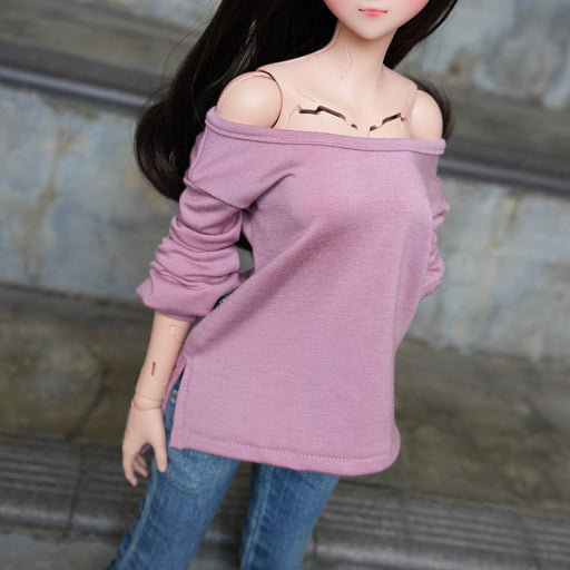 Baggy Sweater (Ash Pink)