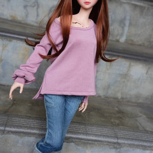 Baggy Sweater (Ash Pink)