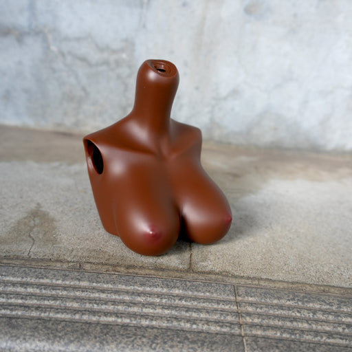 Medium Painted Bust (Cocoa)