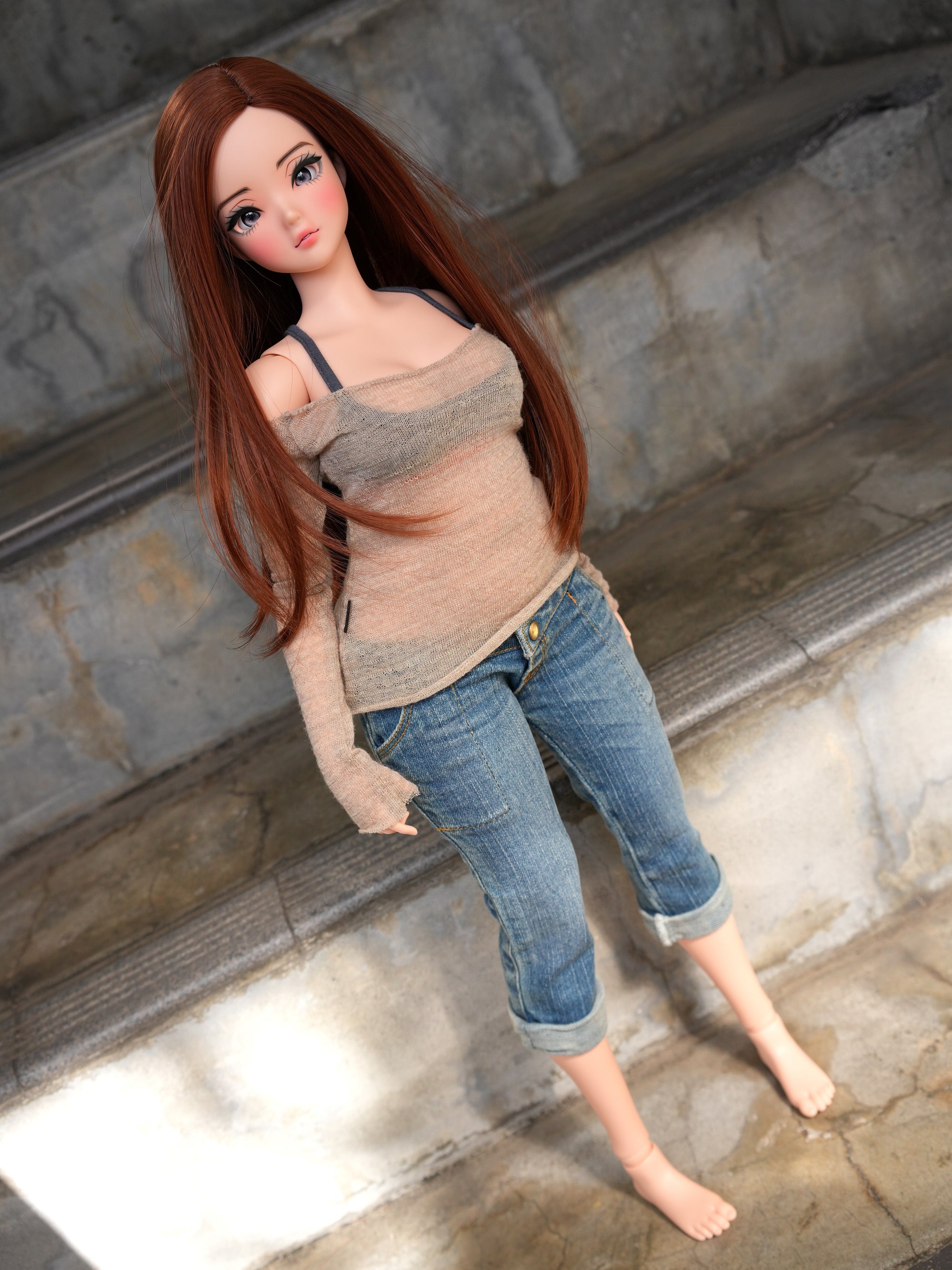 Capri Jeans [Pear Body]