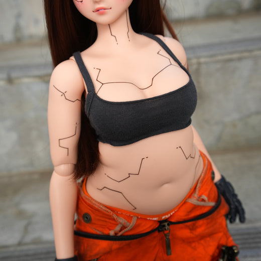 Adventurer Sports Bra (Ash Blue) [Pear Body]