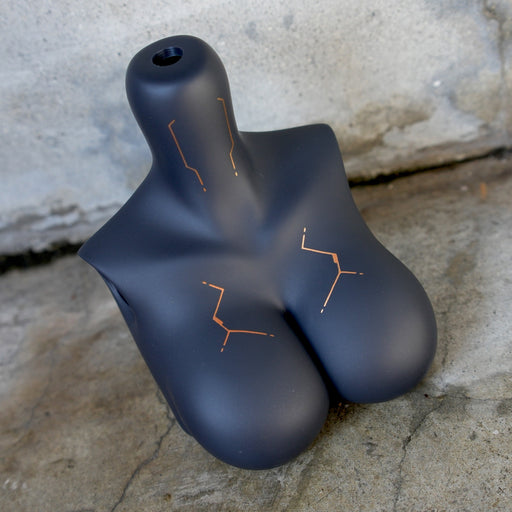 Medium Bust Cyber Shell Option Part (Black Navy)