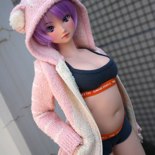 Tora Knit Cardigan (Pink) [Pear Body]
