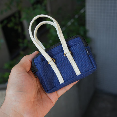 Canvas School Bag (Navy)