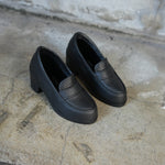 Girls Loafers (Vinyl Black)