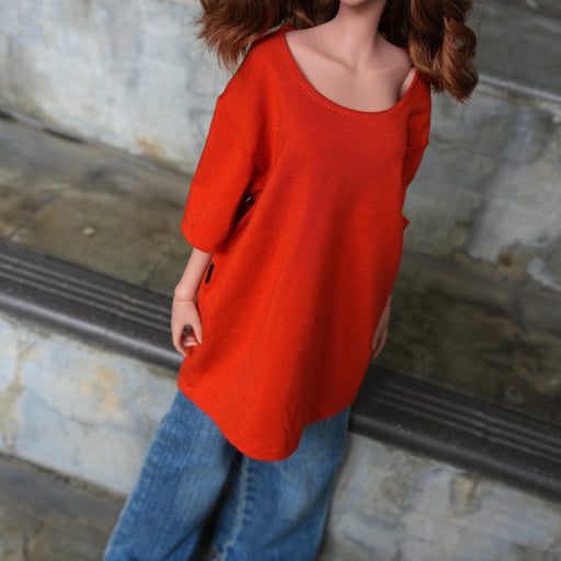 Oversized T-shirt (Red)
