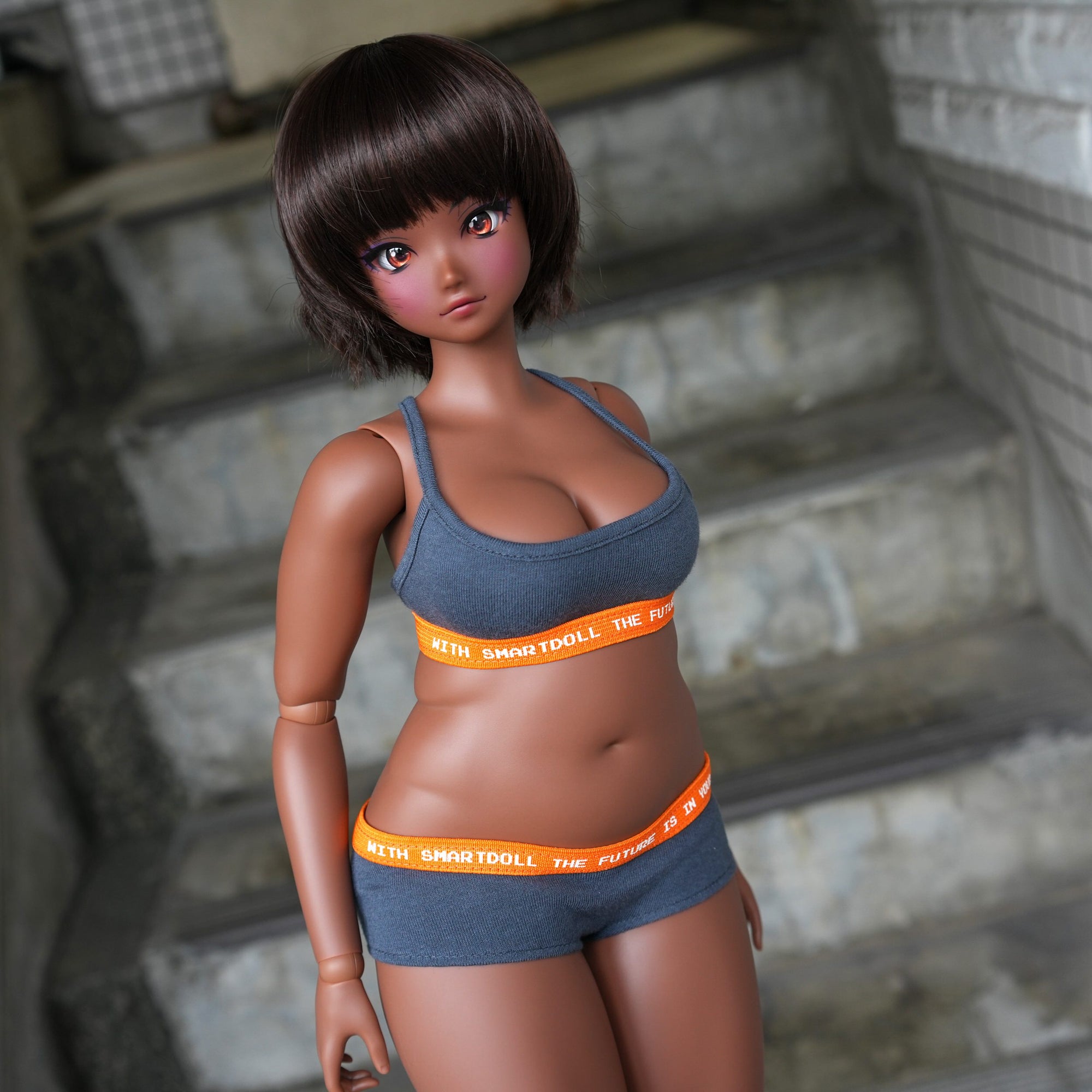 Pear Body Medium Bust Option Part (Coffee)