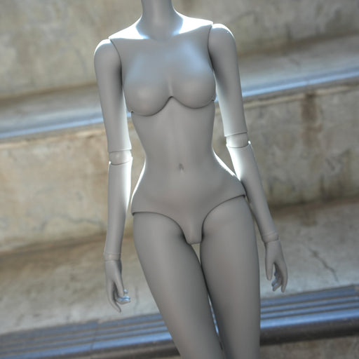 Full Soft Peach Body (Gray)