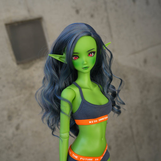 Difficult-to-attach Elf Ears (Green)