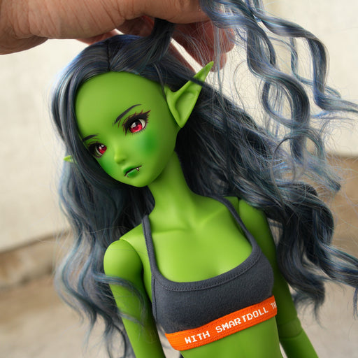 Difficult-to-attach Elf Ears (Green)