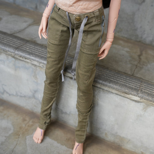 Drawstring Cargo Pants