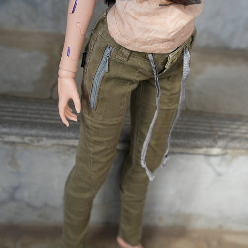 Drawstring Cargo Pants