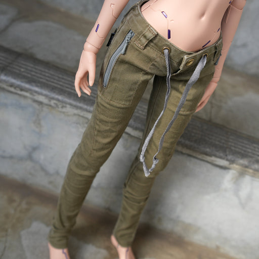 Drawstring Cargo Pants