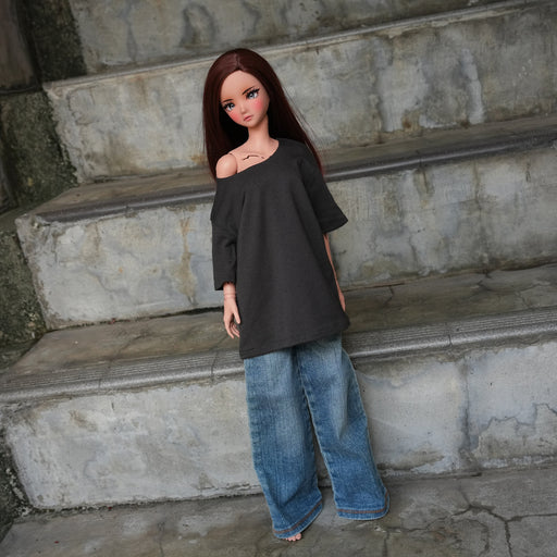 Oversized T-shirt (Charcoal Gray)