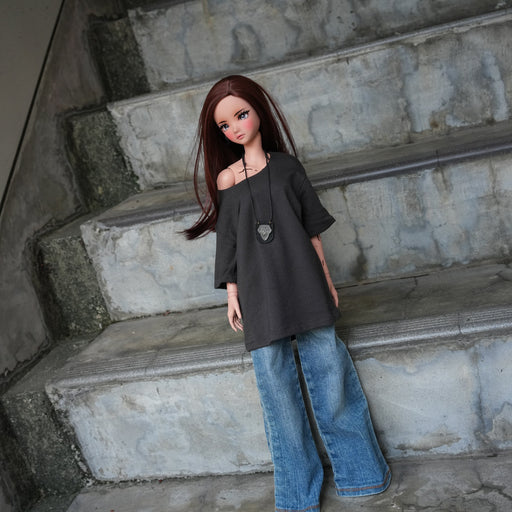Oversized T-shirt (Charcoal Gray)