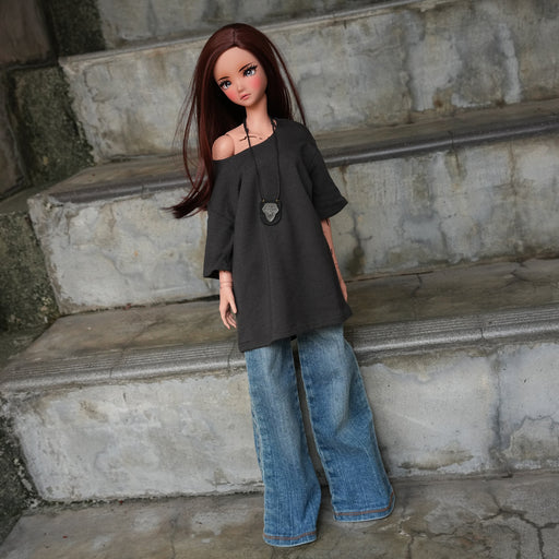 Oversized T-shirt (Charcoal Gray)