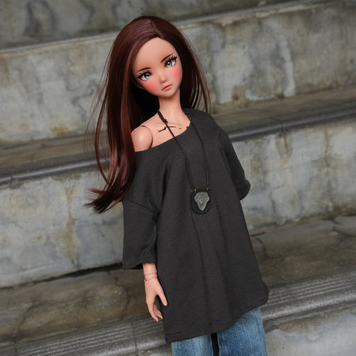 Oversized T-shirt (Charcoal Gray)
