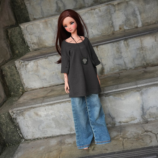 Oversized T-shirt (Charcoal Gray)
