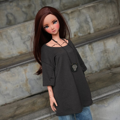 Oversized T-shirt (Charcoal Gray)